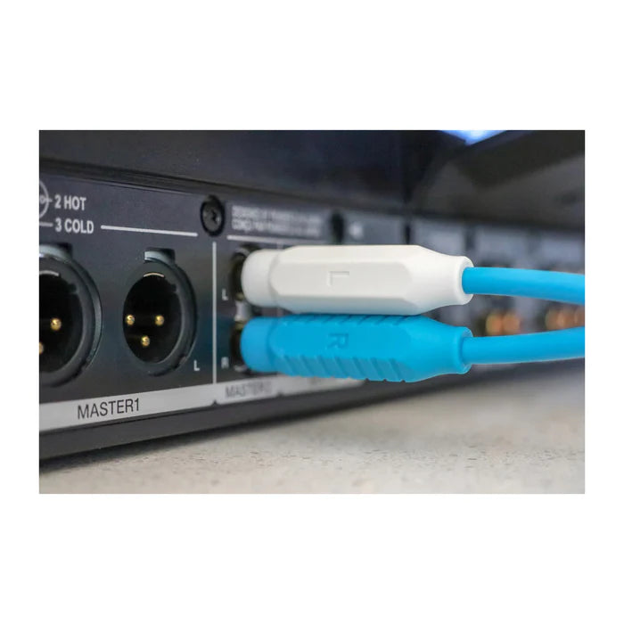 DJ TechTools Chroma Cables Audio RCA to RCA 2m - Blue