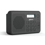 Groov-e GVDR10BK Madrid Rechargeable DAB Radio with Bluetooth