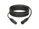 KMK microphone cable - lightweight and tough with XLR 3p F/M compound by NEUTRIK 1M