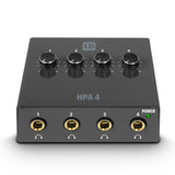 HPA 4 Headphone Amplifier 4 Channel Stereo 1/4" TRS Jack RCA Output