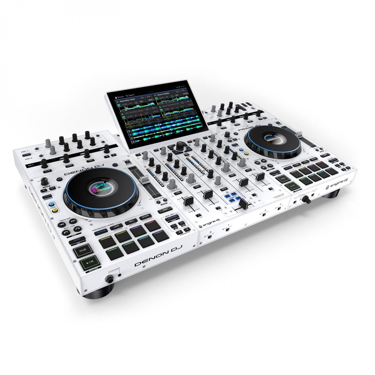 Prime 4+ White edition DJ Controller