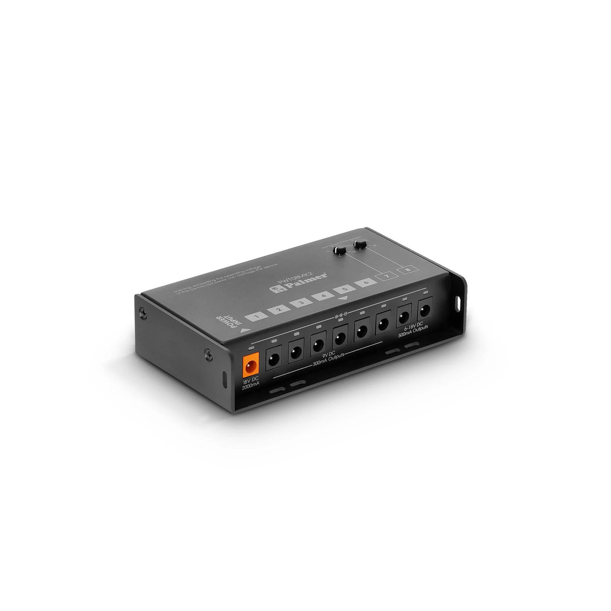 Palmer PWT-08 MK2 Universal 8-Outlet Pedalboard Power Supply