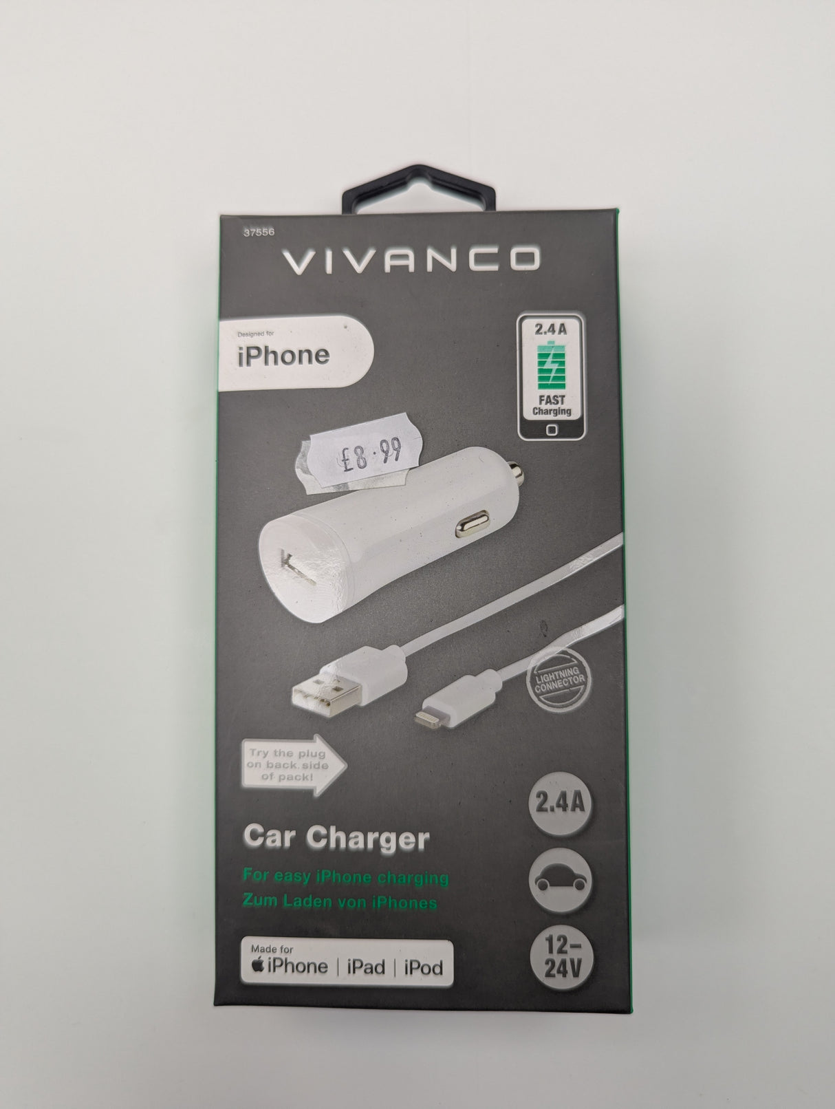 Vivanco Car Charger Lightning