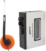 Groove Retro Series Personal Cassette Player & Recorder with Bluetooth - Silver