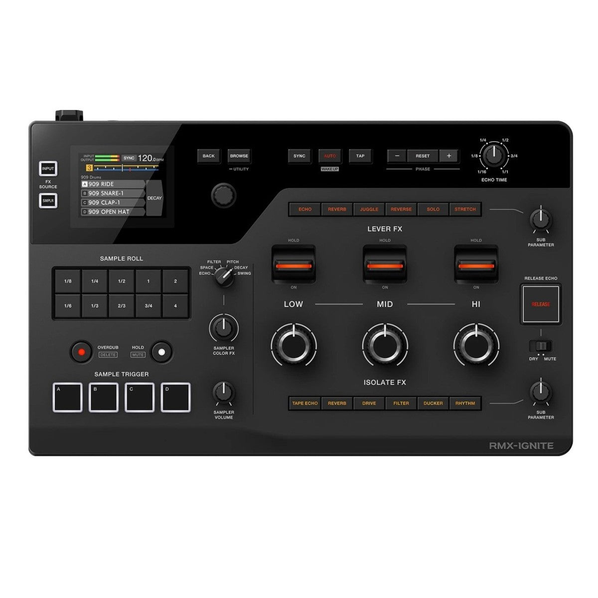 AlphaTheta RMX Ignite DJ Effector