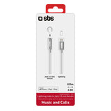 SBS Lightning to 3.5mm Headphone Jack Adaptor