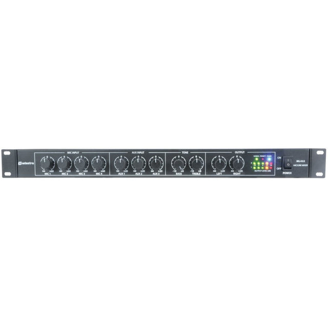 1U Mic/Line Rack Mixer