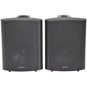 6.5" Black Pair  Stereo Background Speakers