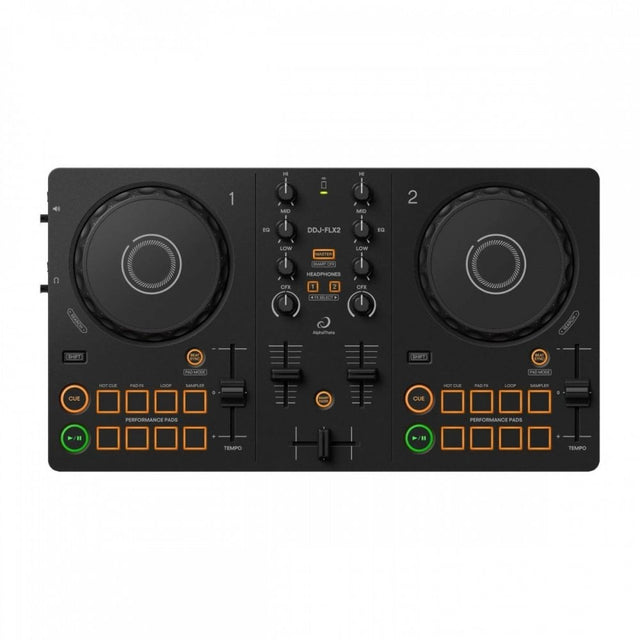 AlphaTheta DDJ-FLX2 - Compact 2-channel DJ controller