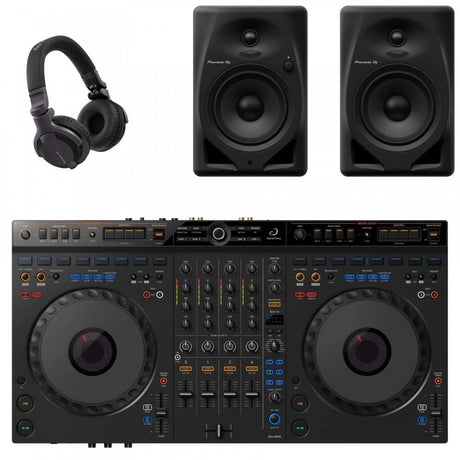 AlphaTheta DDJ-GRV6 & DM50D HDJ-CUE1 Pack