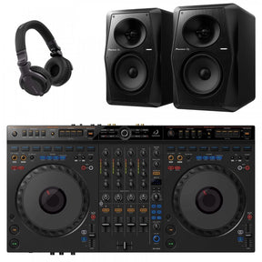 AlphaTheta DDJ-GRV6 & DM50D HDJ-CUE1 Pack