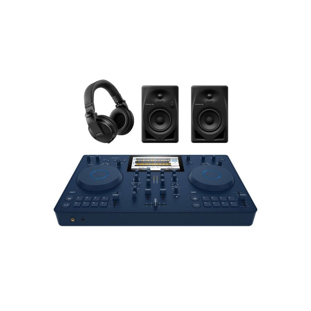 AlphaTheta OMNIS-DUO, HDJ-X5 and DM-40D DJ Bundle