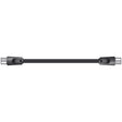 75 Ohms RG6 Coaxial Plug to Plug Leads 2m