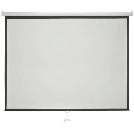 86" Manual Projector Screen