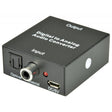 Digital Optical Coaxial to Analogue Stereo Audio Converter
