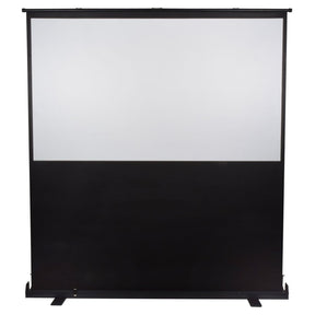 Portable Floor Standing Pull-up Projector Screen 80" 16:9