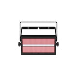 Shocker Panel FX - 480 Tri Colour LED Blinder with 32 Cool White LED Strobe Strip