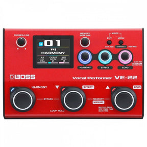 Boss VE-22 Vocal Performer Vocal Effects Processor