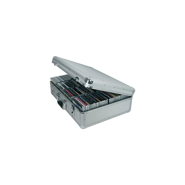 Citronic Aluminium CD flight case, 120 CDs