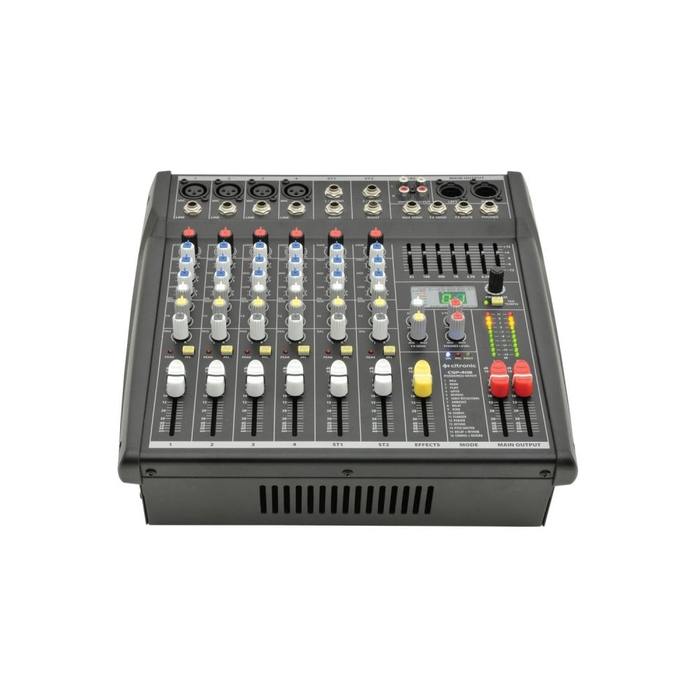 Csp-408 8 Input Powered mixer 400w