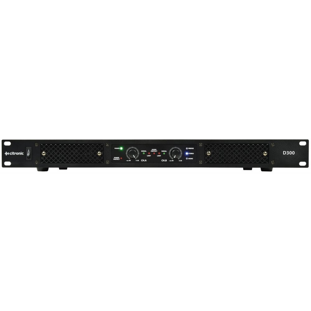 D300 2 x 150Wrms  Class-D Power Amplifier