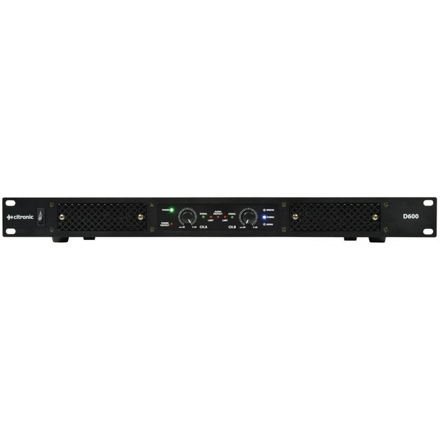 D600 2 x 300Wrms Class-D Power Amplifier