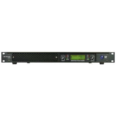 H2400 2 x 1200W @ 2ohm, 1U Class-H Power Amplifier