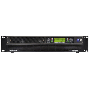 H3200 2 x 1600W @ 2ohm, 2U Class-H Power Amplifier