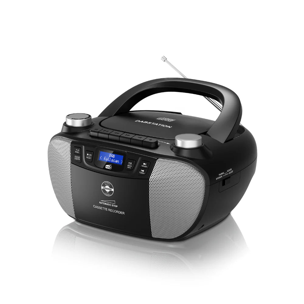 Dabstation CD BoomboX with DAB+,Bluetooth & Cassette Recorder