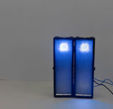FXLab 2 x 4 Way Retro LED Light Box RGB Colour Change