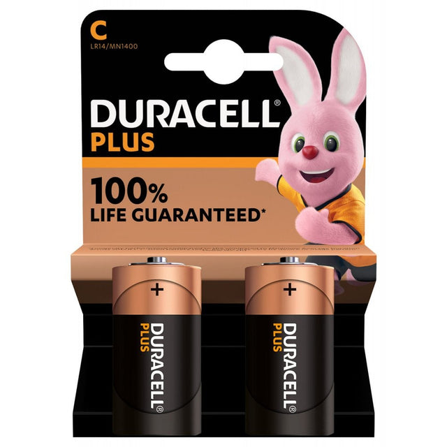 Duracell Plus C 2 Pack