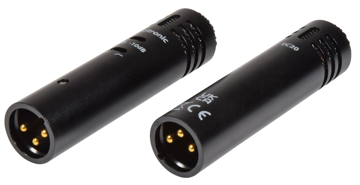 Citronic ECM20 Condenser Mics Stereo - Pair