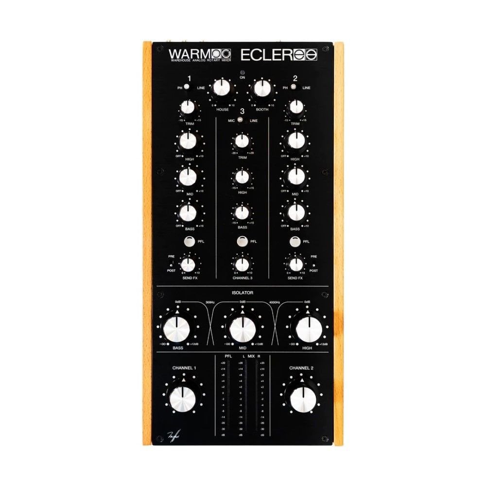 ECLER WARM2, Professional Two-channel Analogue Rotary DJ Mixer