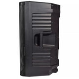 QTX QUEST-15A Active 15 Inch PA Speaker, 880W Peak, USB/SD/FM/BT Media Player, Class-AB Amplifier, Black