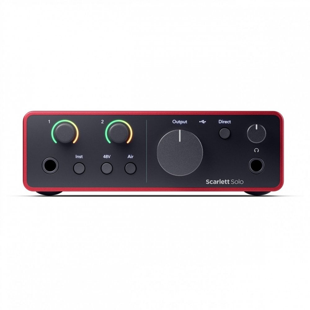 Focusrite Scarlett Solo 4th Gen Audio Interface