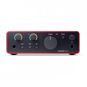 Focusrite Scarlett Solo 4th Gen Audio Interface