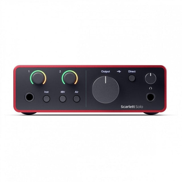 Focusrite Scarlett Solo 4th Gen Audio Interface