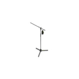 Gravity MS 4321 B Microphone Stand with Folding Tripod Base and 2-Point Adjustme