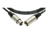 GREYHOUND microphone cable with XLR 3p F/M nickel by KLOTZ