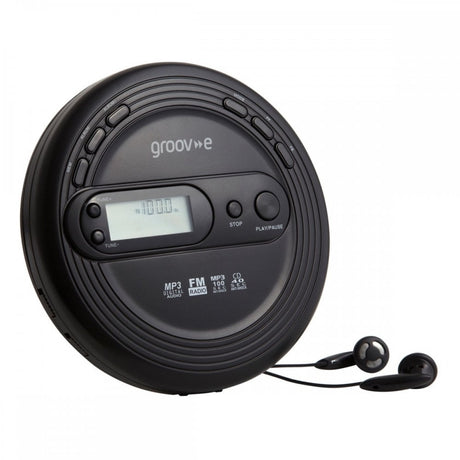 Groove Personal CD Player With FM Radio