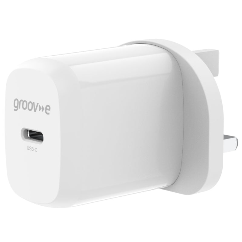 Groove Wall Charger USB-C Charger 20W