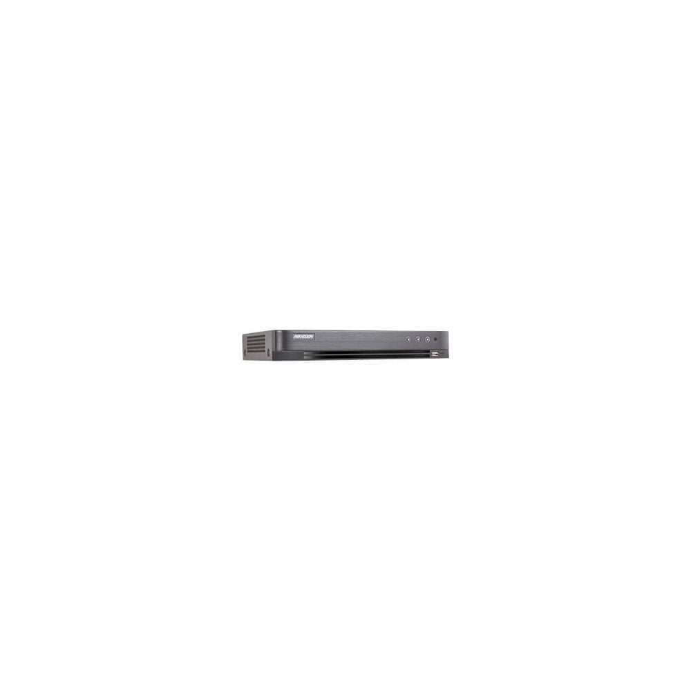 Hikvision DS-7204HUHI-K1 :: 4-channel TVI/AHD/CVBS+IP recorder, 4K HDMI out