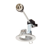 Steel GU10 Fixed Downlight, IP20 - HS/FW