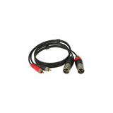 Klotz 1m RCA to XLR