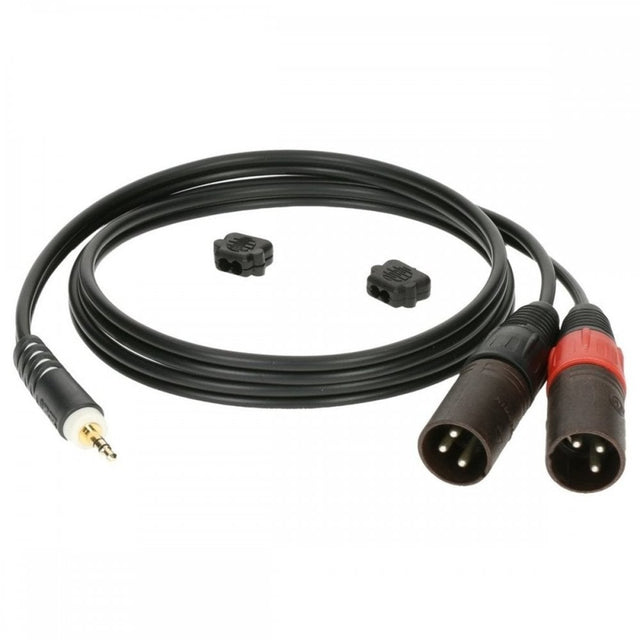 Klotz Y-Cable Mini Jack TRS - 2X Male XLR