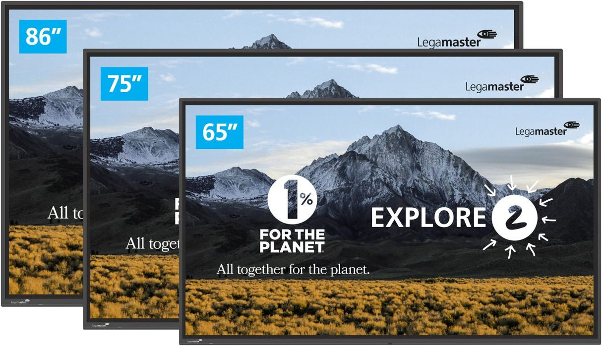 Legamaster EXPLORE 2 touch monitor EXP-8610 UK
