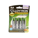 GP ReCyko+ NiMH AA Rechargeable Batteries (Pack of 4)