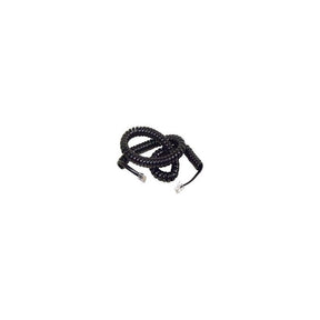 7 Metre Black Coiled Telephone Handset Lead