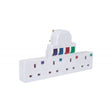 Plug-In 4 Way Mains Adaptor