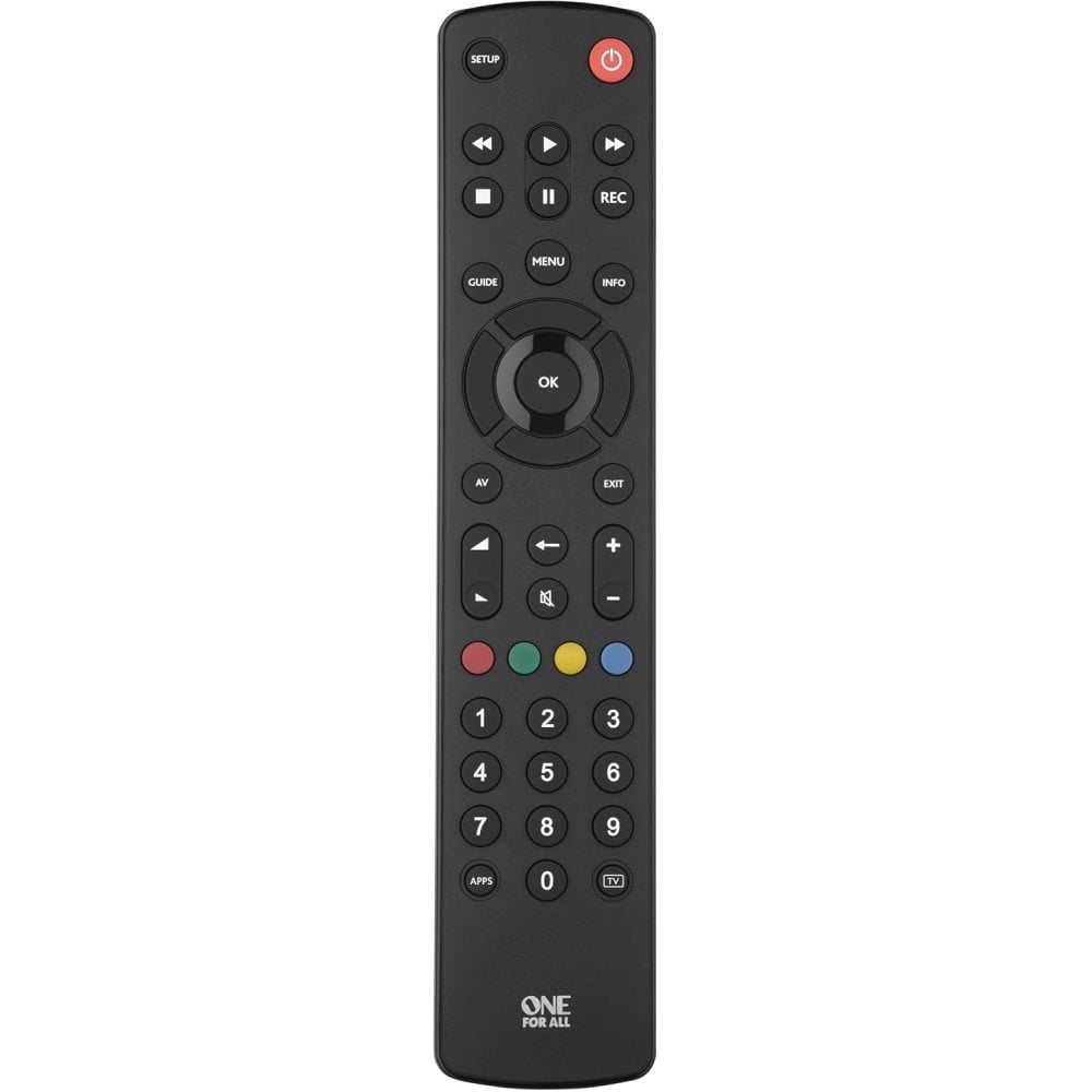 One For All Contour TV Universal Remote 